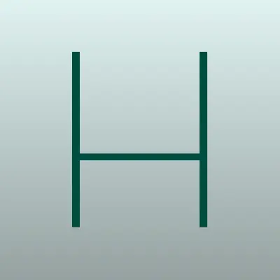 H & Юtell, салон-парикмахерская, лого-визитка