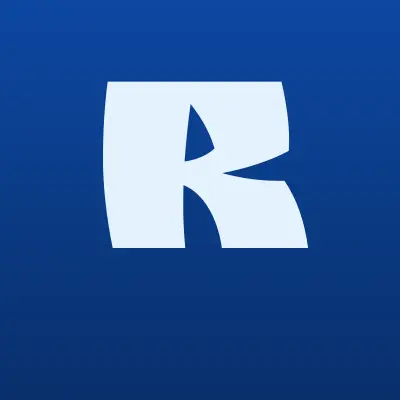 Ромашка, продуктовый магазин, лого-визитка